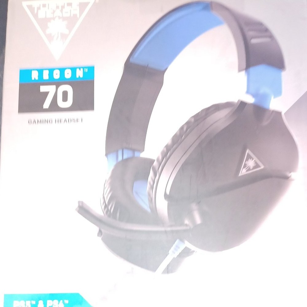 Turtle Beach - Recon 70 Wired Stereo Gaming Headset for PS4 Pro, PS4 & PS5